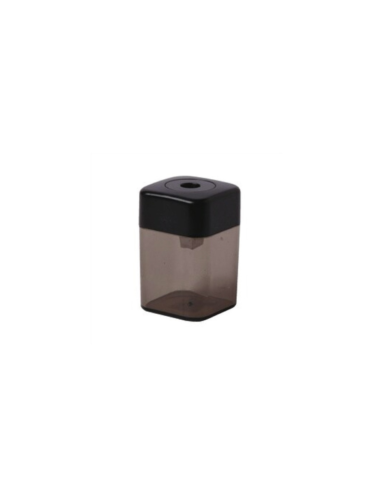 Taille-crayons plastique avec réserve - 1 trou
