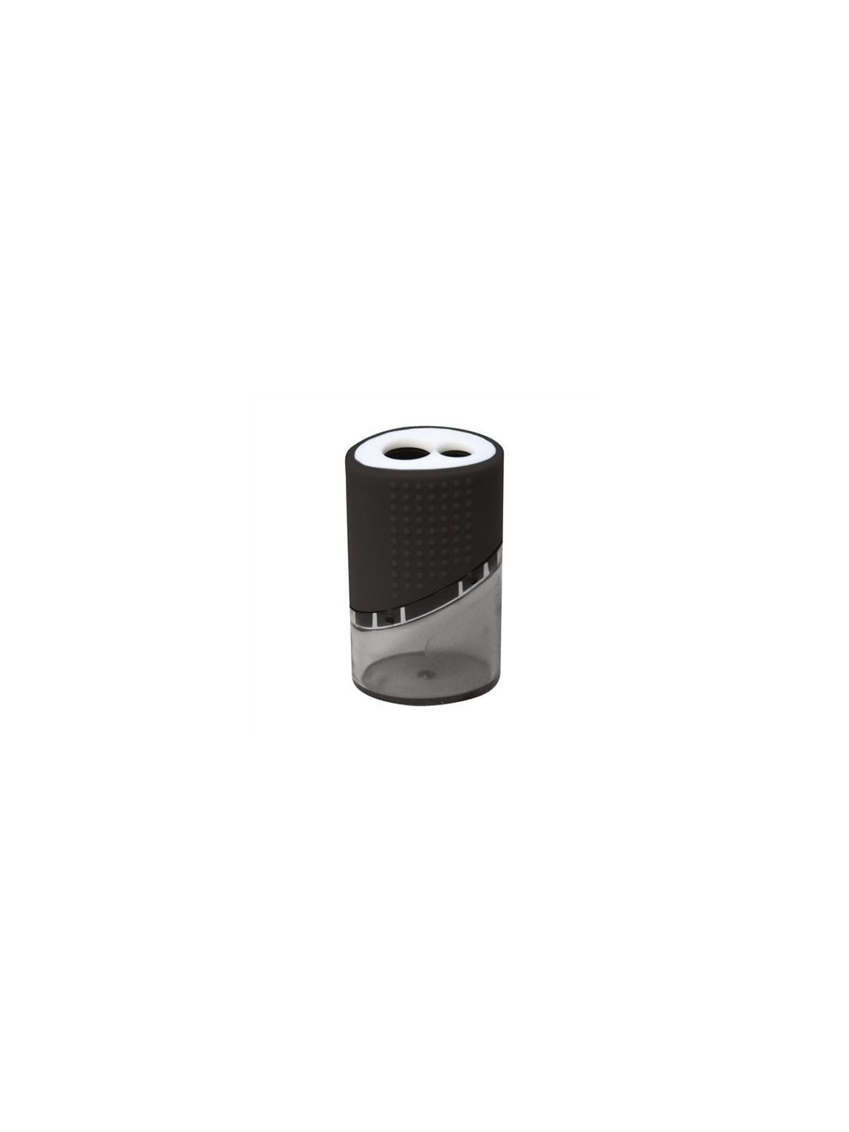 Taille-crayons plastique avec réserve - 2 trous