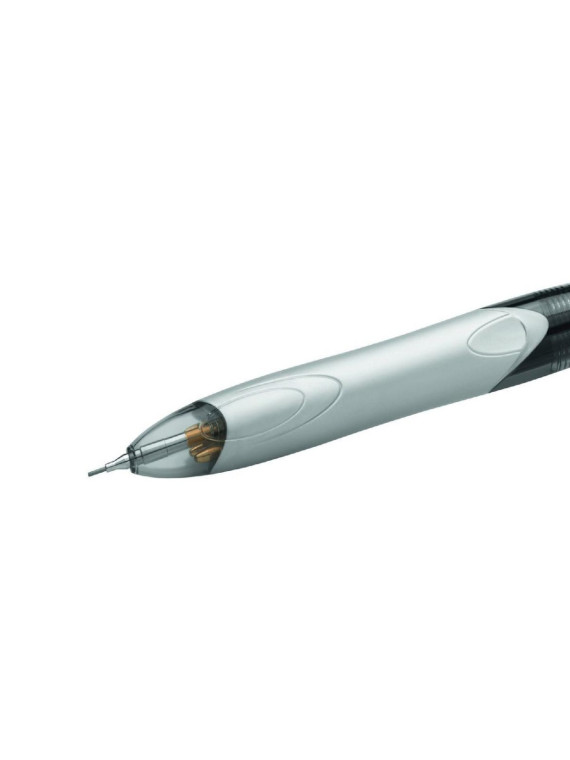 Stylo bille BIC 4 couleurs Multifonction rétractable + mine graphite - Gomme intégrée