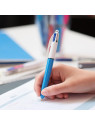 Stylo bille BIC 4 couleurs Original rétractable - Pointe moyenne