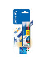 Lot de 6 recharges encre gel pour stylo roller effaçable Pilot FriXion Ball