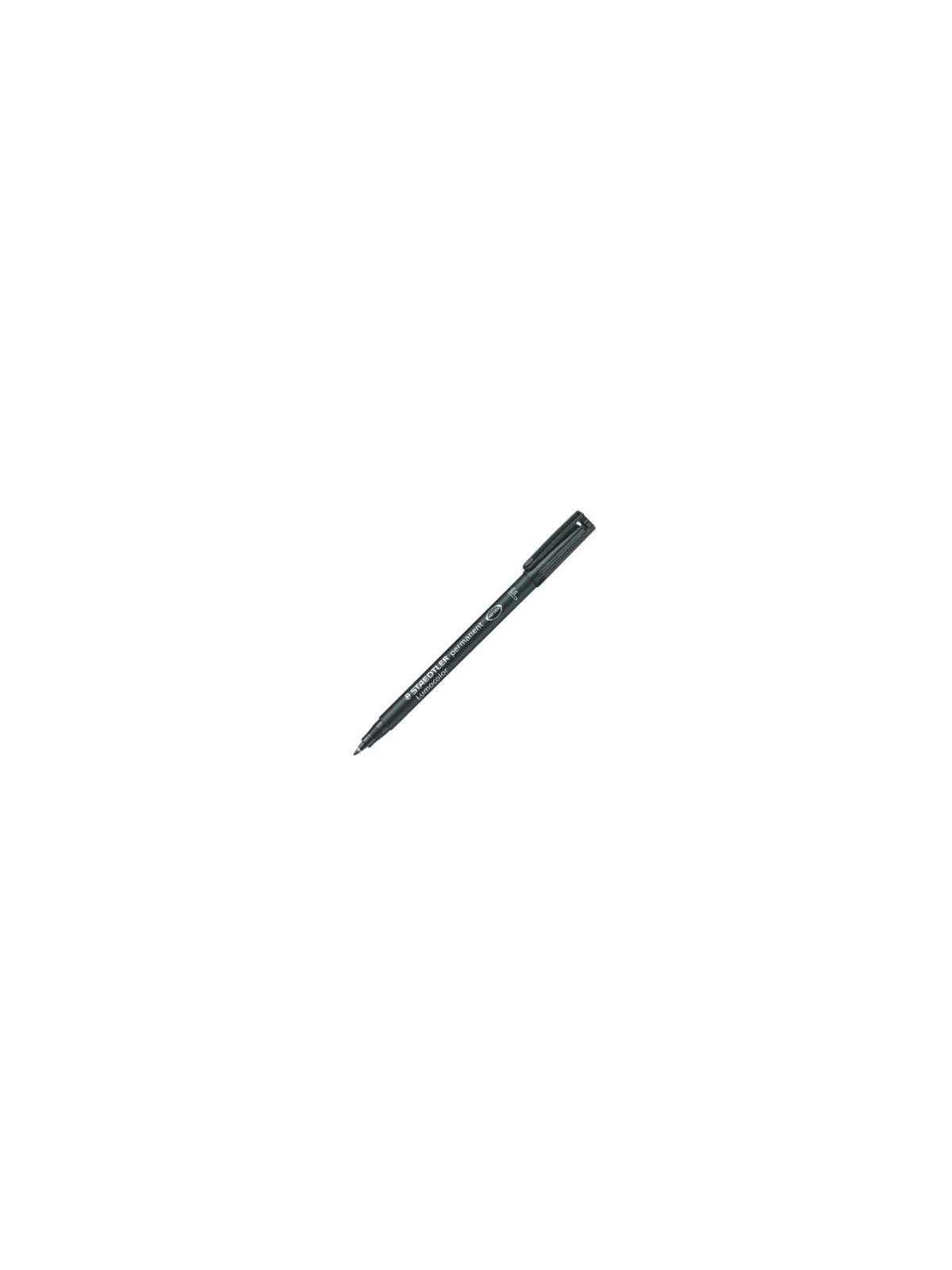 Stylo feutre permanent STAEDTLER Lumocolor - Pointe fine - Noir