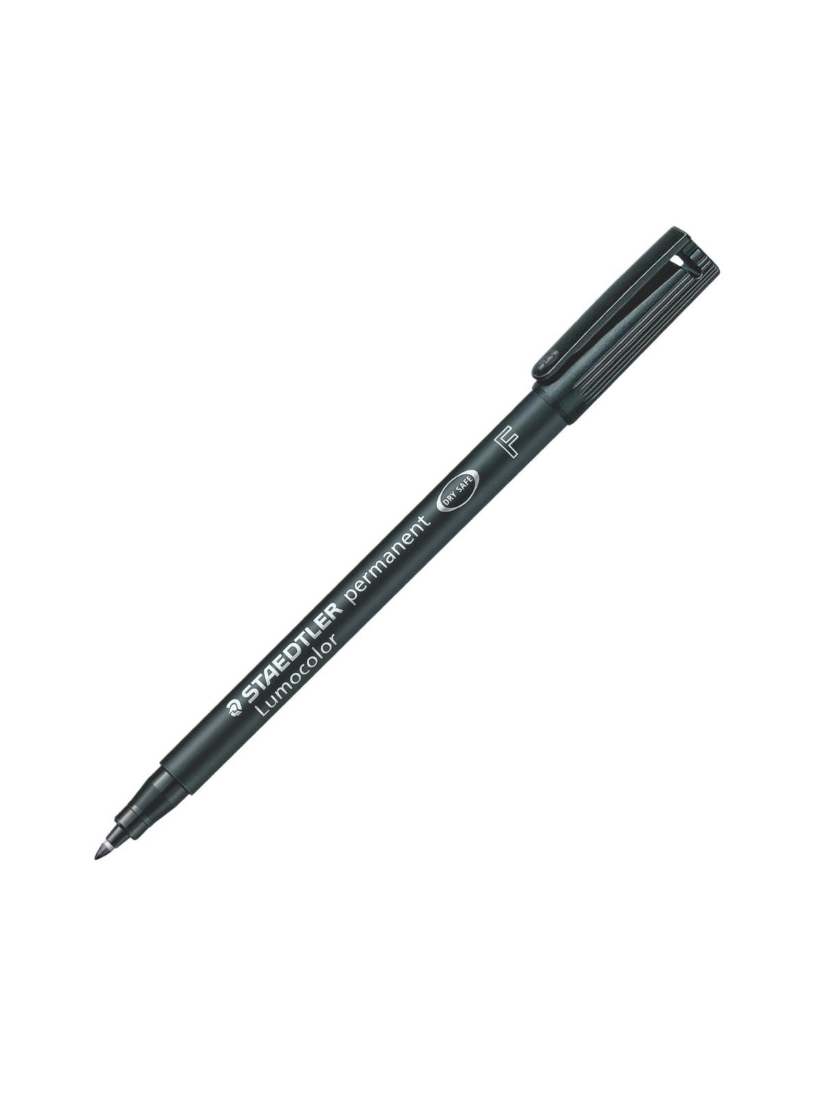 Pochette de 4 stylos feutre permanents STAEDTLER Lumocolor - Pointe fine - Assortiment