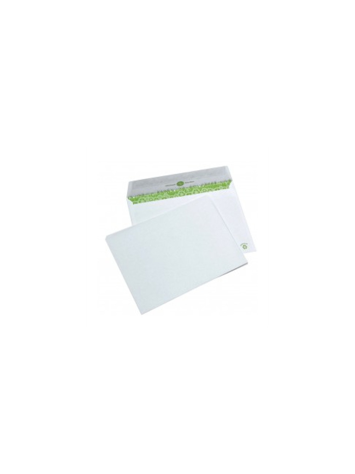Enveloppes blanches recylées 162 x 229 mm (C5) - 80g - Sans fenêtre - Lot de 50