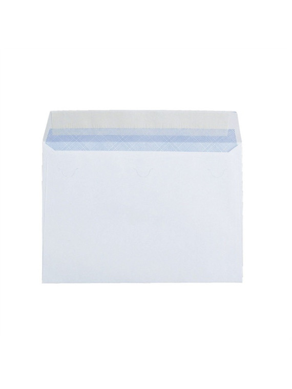 Enveloppes blanches 114 x 162 mm (C6) - 80g - Sans fenêtre - Lot de 50