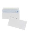 Enveloppes blanches 110 x 220 mm (DL) - 90g - Sans fenêtre - Le lot de 50
