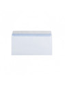 Enveloppes blanches 110 x 220 mm (DL) - 80g - Sans fenêtre - Lot de 50