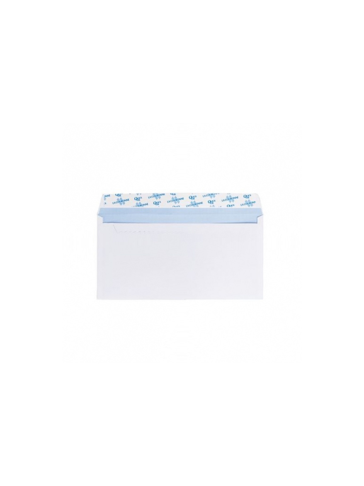 Enveloppes blanches 110 x 220 mm (DL) - 90g - Fenêtre 35 x 100 - Lot de 50