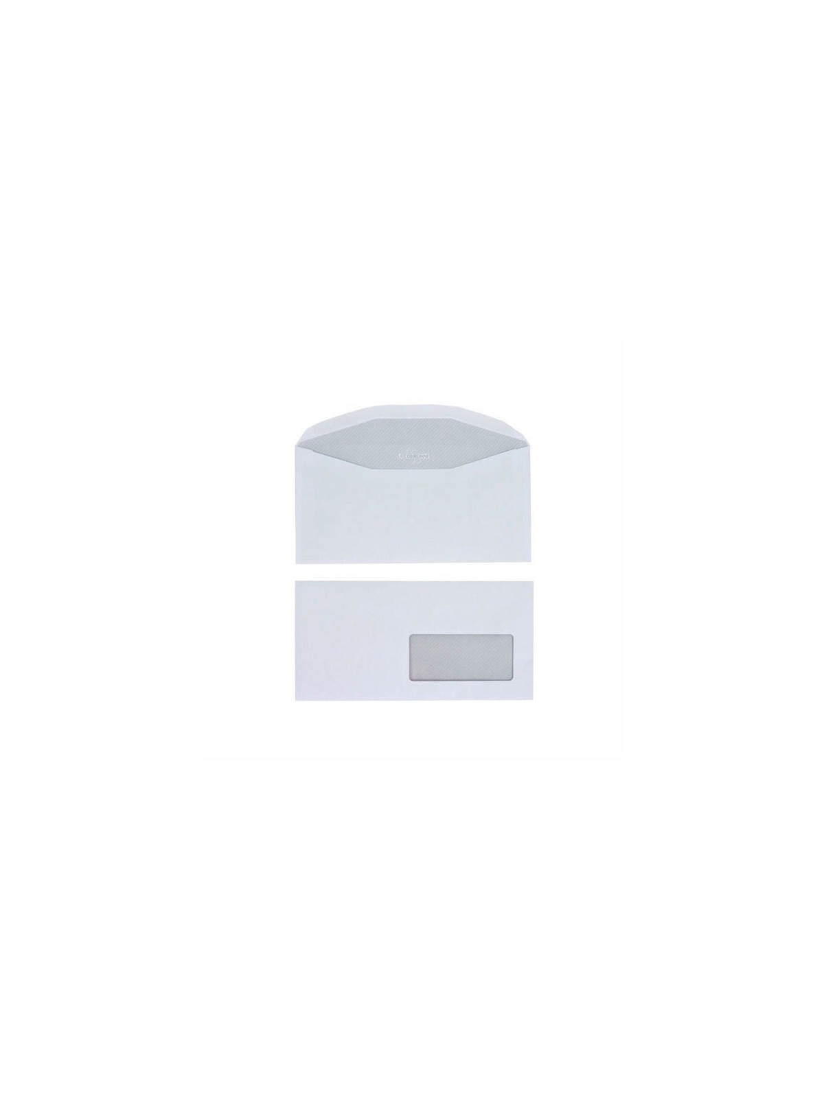 Enveloppe pour mise sous pli automatique 114 x 229 mm 80g - Fenêtre 45 x 100 - La boite de 1000