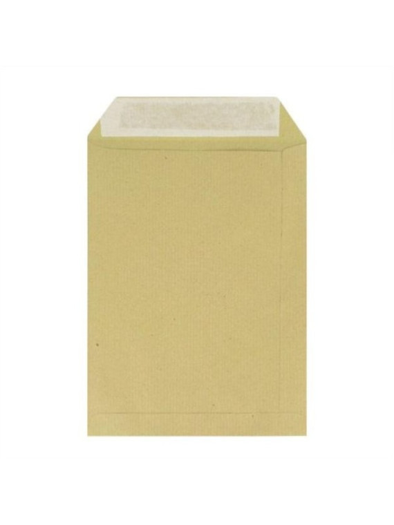 Boite de 500 Pochettes Kraft brun 162 x 229 mm - 90g - Sans fenêtre