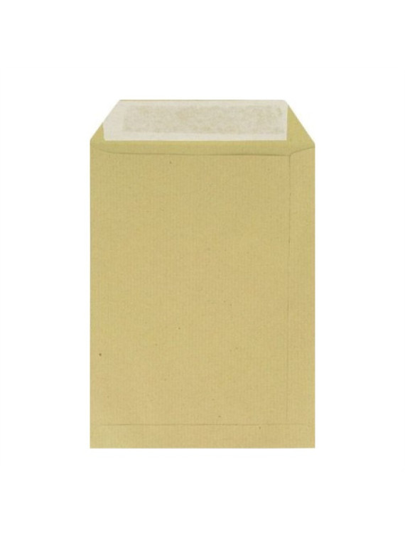 Boite de 500 Pochettes Kraft brun 162 x 229 mm - 90g - Sans fenêtre