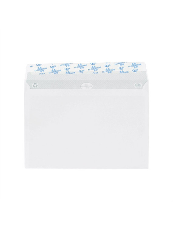 Enveloppes blanches 162 x 229 mm (C5) - 90g - Sans fenêtre - Lot de 50