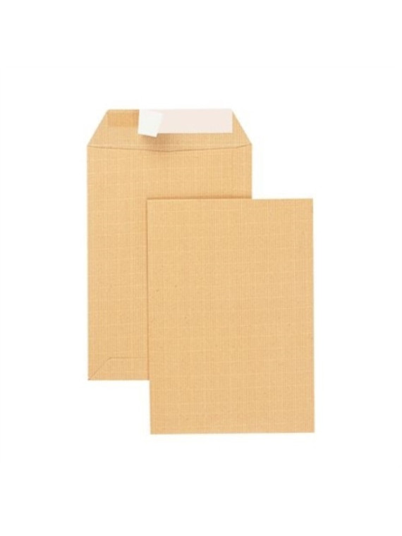 Pochette Kraft brun 162 x 229 mm (C5) 90g - Sans fenêtre - Lot de 50