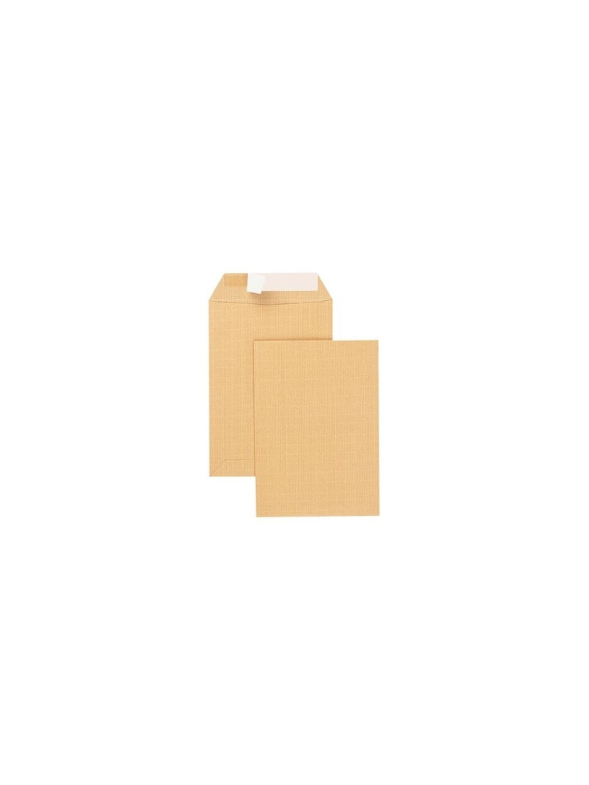 Pochette Kraft brun 162 x 229 mm (C5) 90g - Sans fenêtre - Lot de 50