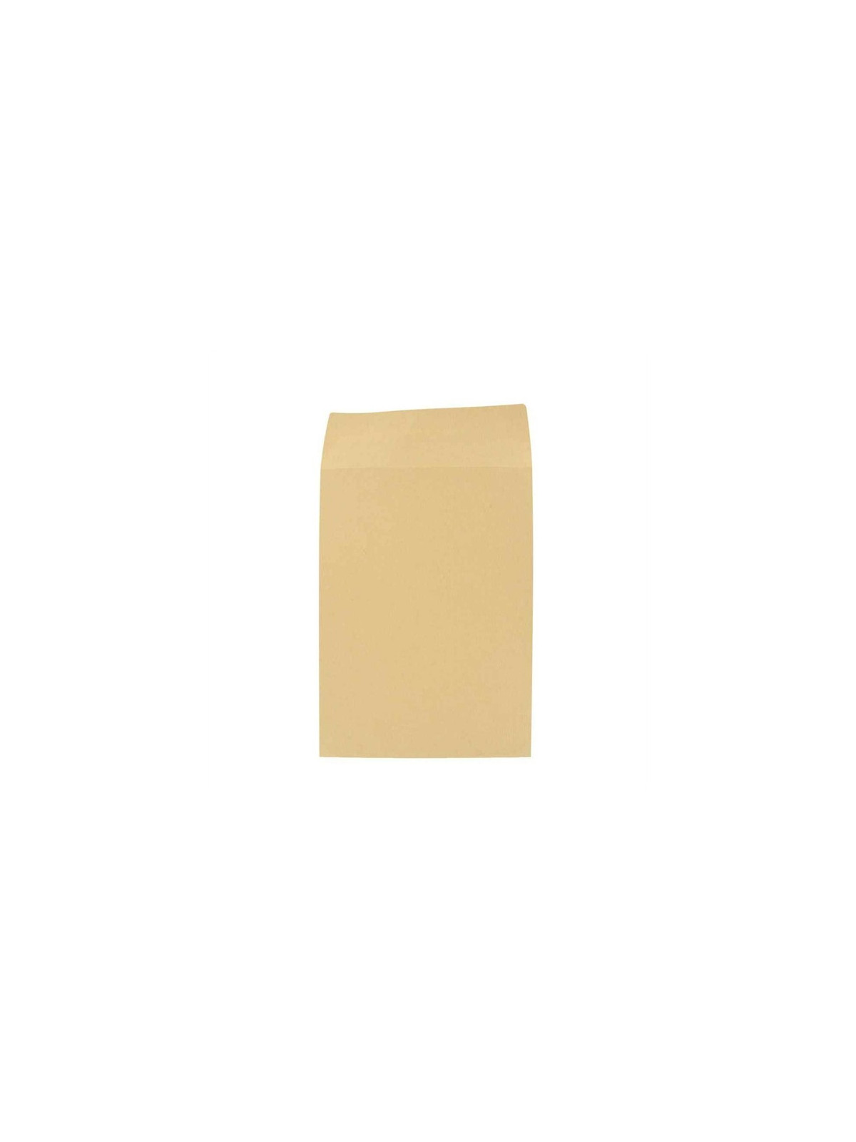 Pochette Kraft brun 176 x 250 mm - 90g - Soufflet 30 mm - Sans fenêtre - Lot de 25