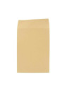 Pochette Kraft brun 229 x 324 mm (C4) - 120g - Soufflet 30 mm - Sans fenêtre - Lot de 25