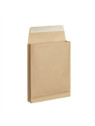 Pochette Kraft brun 162 x 229 mm avec soufflet 3cm (C5)- 120g - Sans fenêtre - Lot de 25