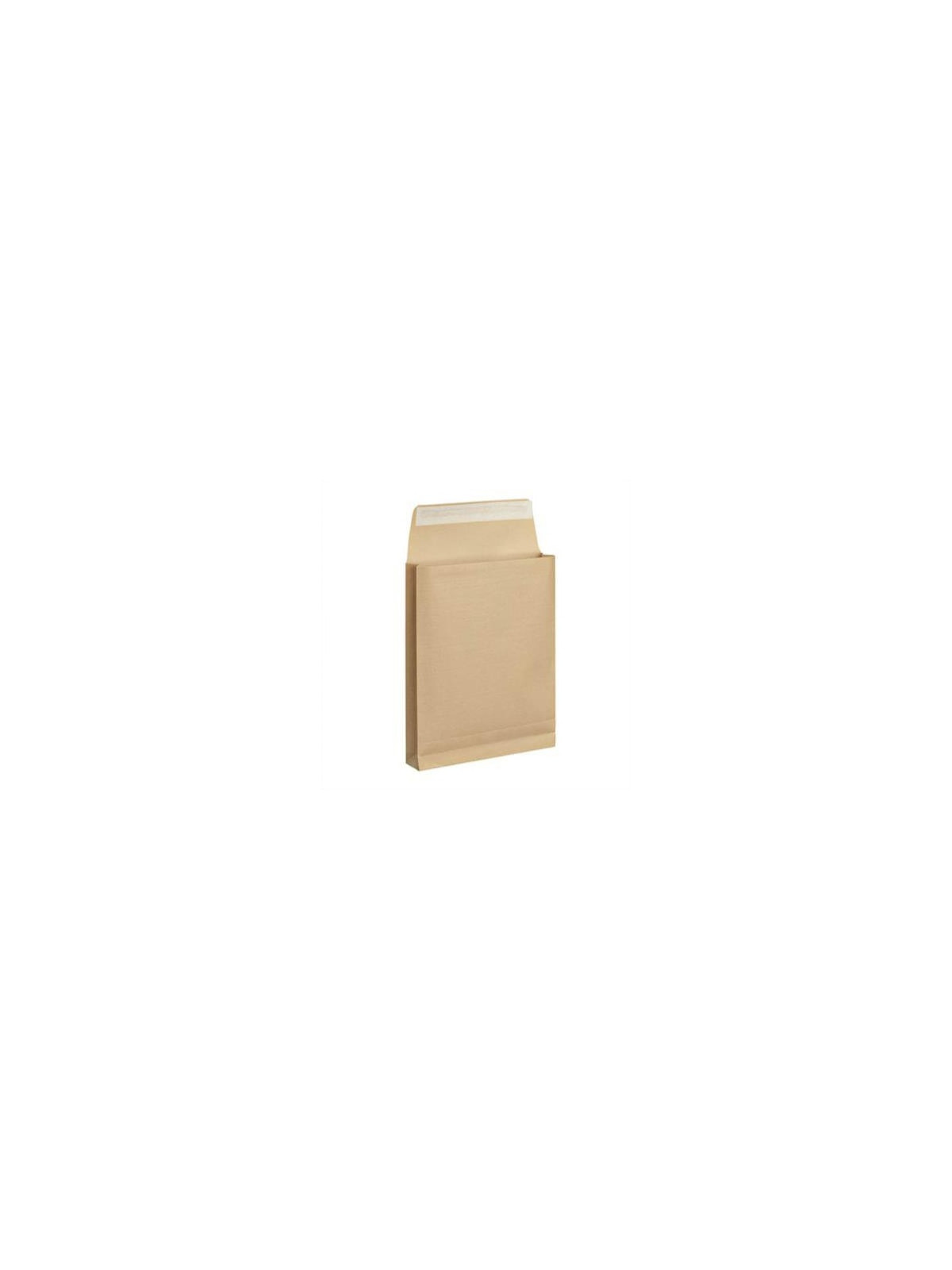Pochette Kraft armé 229 x 324 mm (C4) - 120g - Soufflet 30 mm - Sans fenêtre - Lot de 25