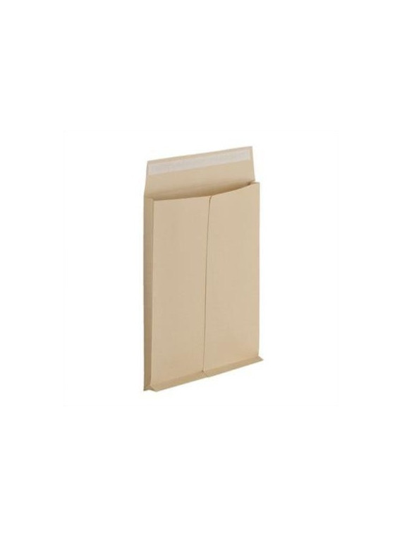 Pochette Kraft armé 229 x 324 mm (C4) - 120g - Soufflet 30 mm - Sans fenêtre - Lot de 25
