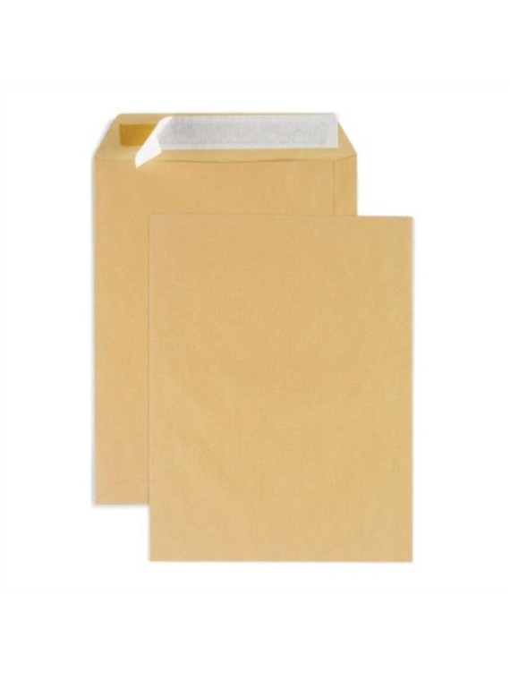Pochette Kraft brun 260 x 330 mm (24) 90g - Sans fenêtre - Lot de 50