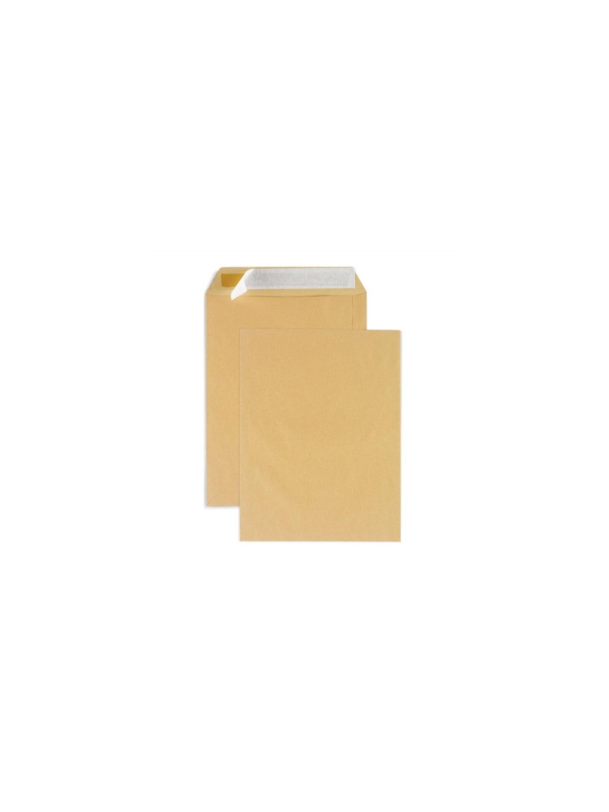 Pochette Kraft brun 260 x 330 mm (24) 90g - Sans fenêtre - Lot de 50