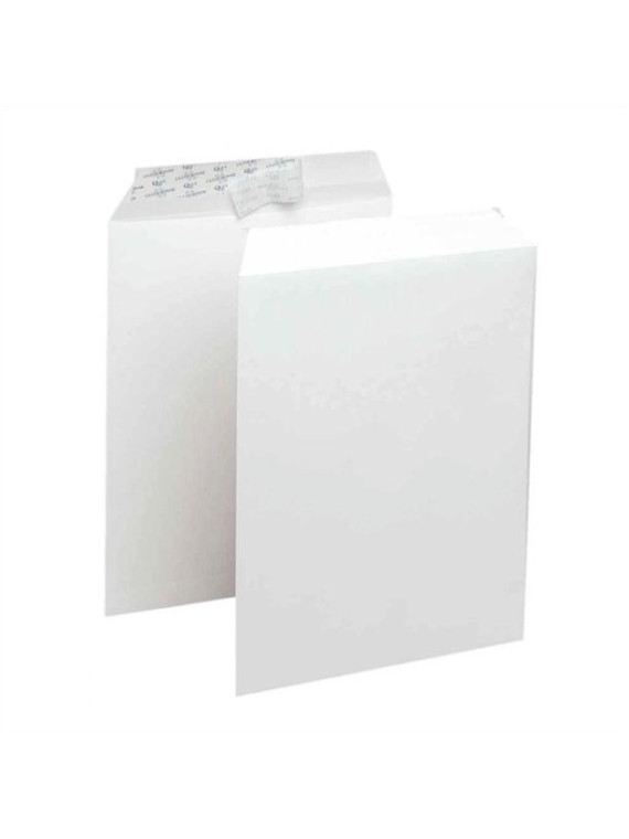 Enveloppes blanches 260 x 330 mm - 90g - Sans fenêtre - Le lot de 50