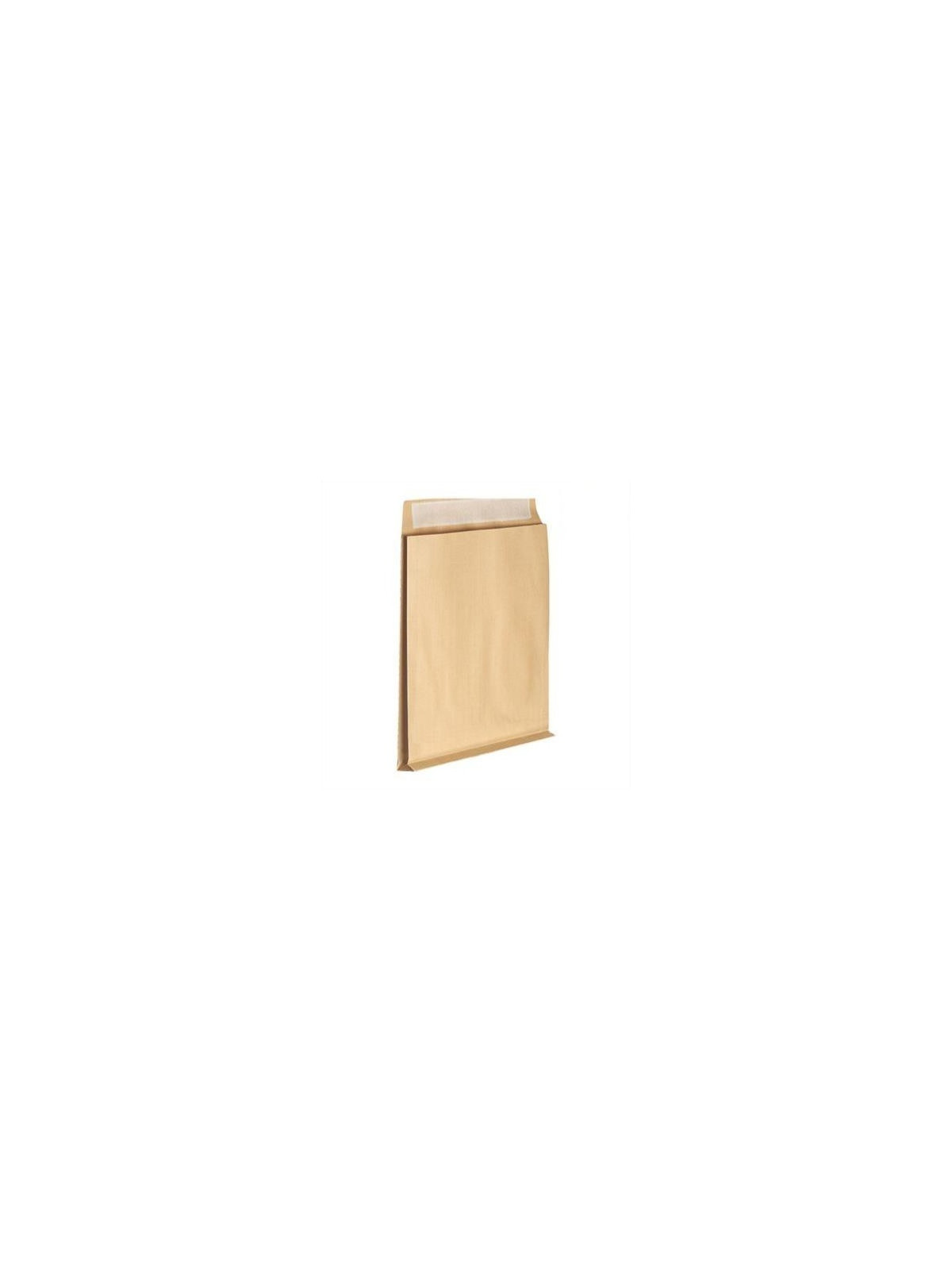 Pochette Kraft brun 280 x 380 mm - 120g - Soufflet 30 mm - Sans fenêtre - Lot de 25