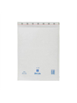 Pochette à bulles kraft blanc 270 x 360 mm - Le lot de 10
