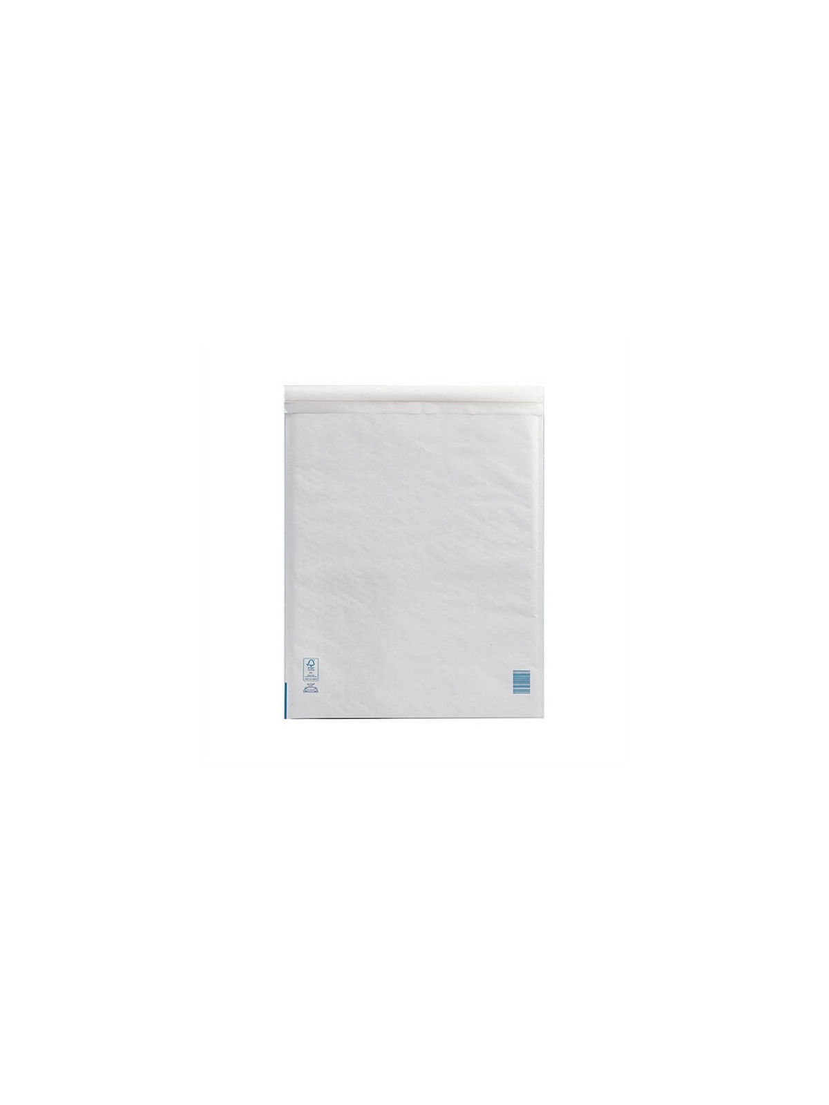 Pochette à bulles kraft blanc 350 x 470 mm - Le lot de 10