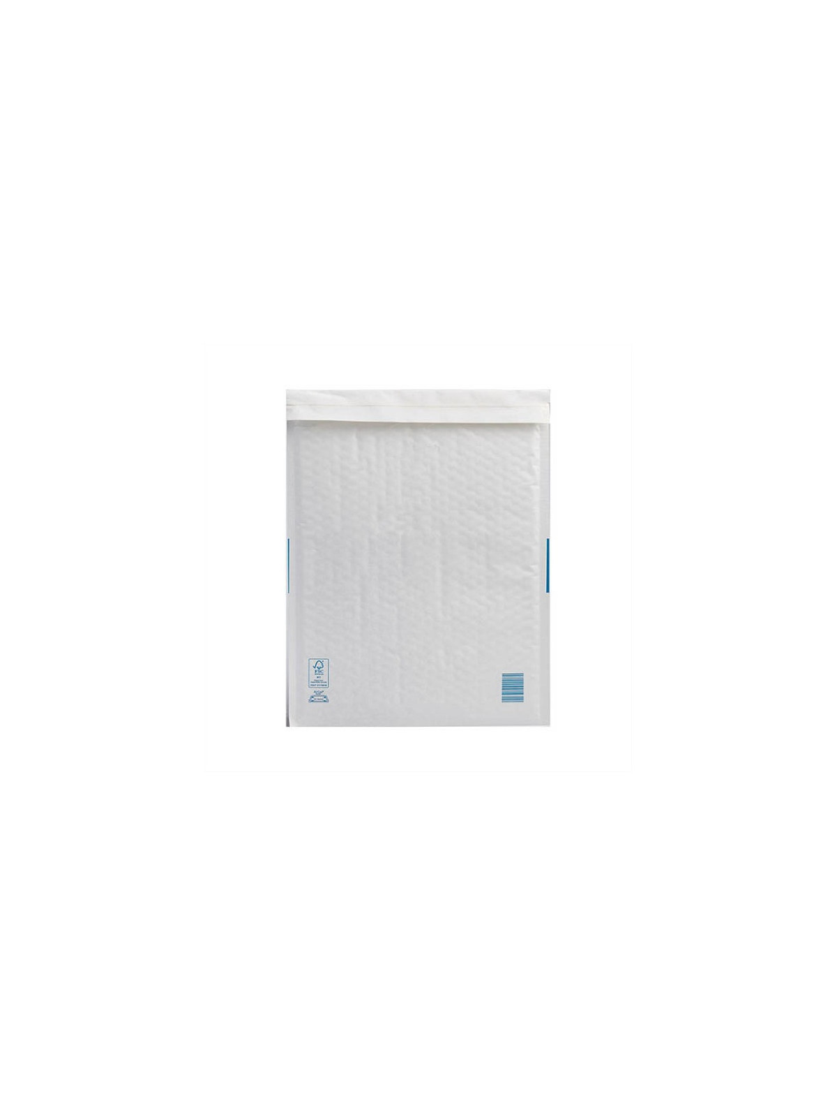 Pochette à bulles kraft blanc 350 x 470 mm - Le lot de 10