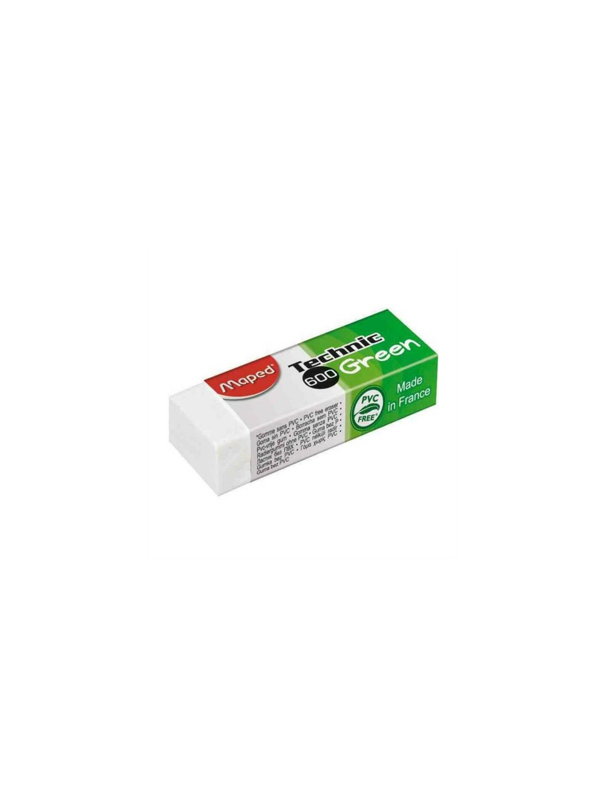 Gomme écologique Maped Technic 600 green