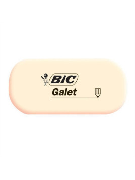 Gomme blanche galet BIC Galet
