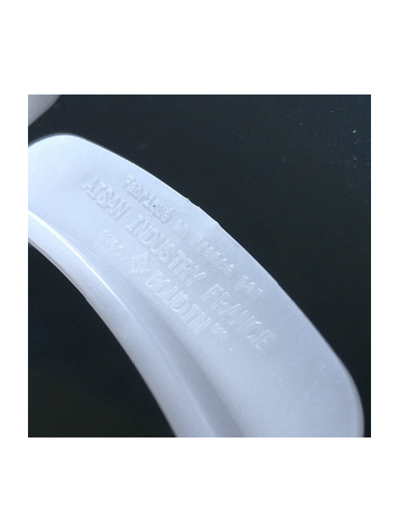 Visière de protection PVC transparente avec serre-tête - Réutilisable et lavable - Le lot de 5