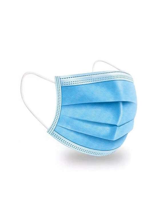 Masques chirurgicaux 3 plis à usage unique - La boîte de 50