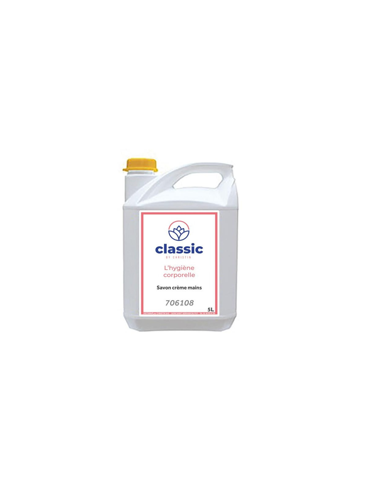 Crème lavante bactéricide - Le bidon de 5L
