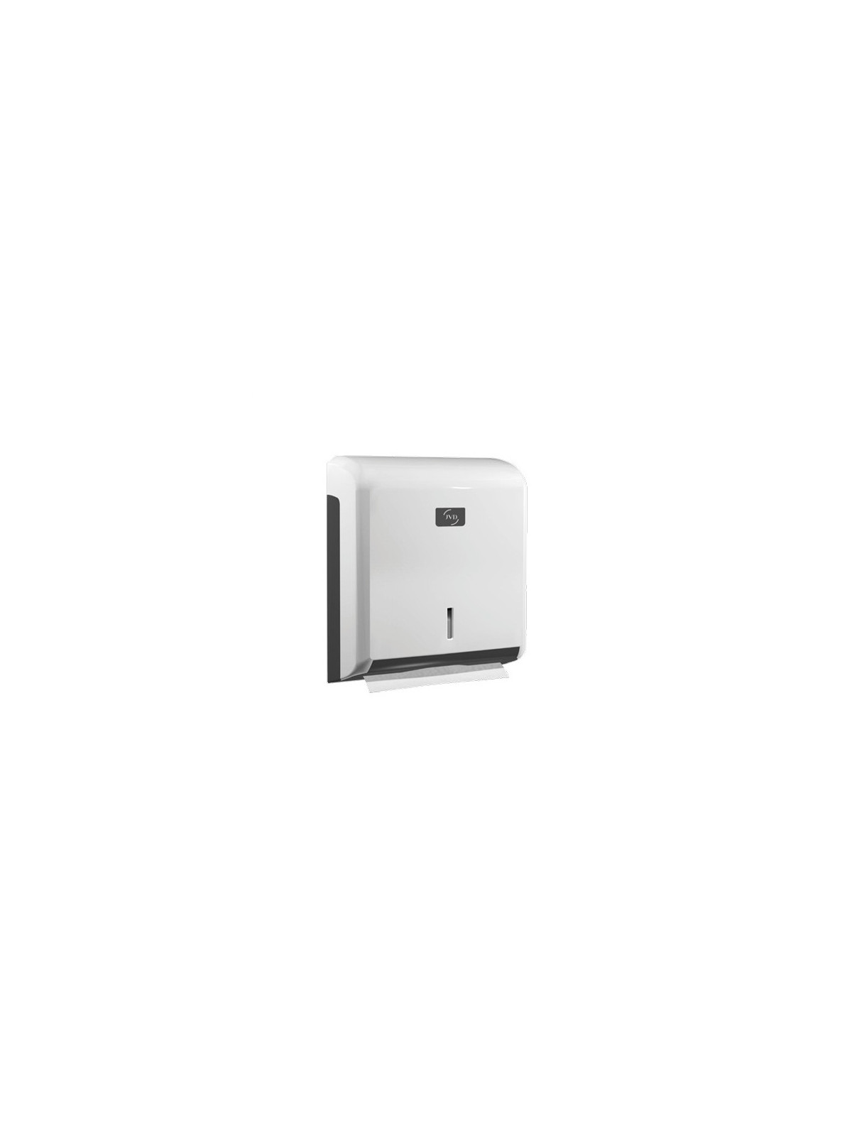 Distributeur pour essuie-mains plié ABS blanc