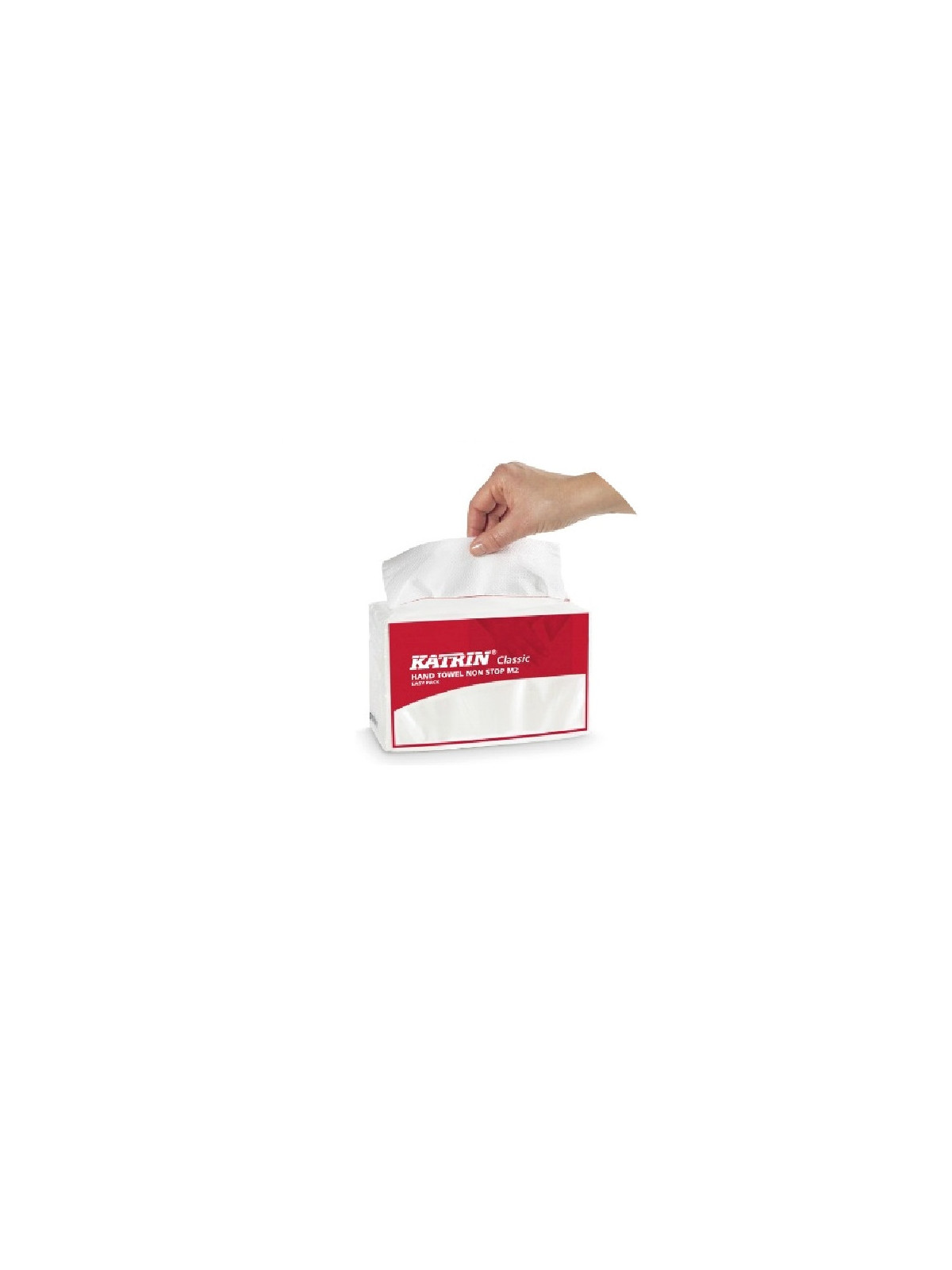 Essuie-mains Ecolabel plié à plat - 144 feuilles 25,5 x 20 cm - Le carton de 21