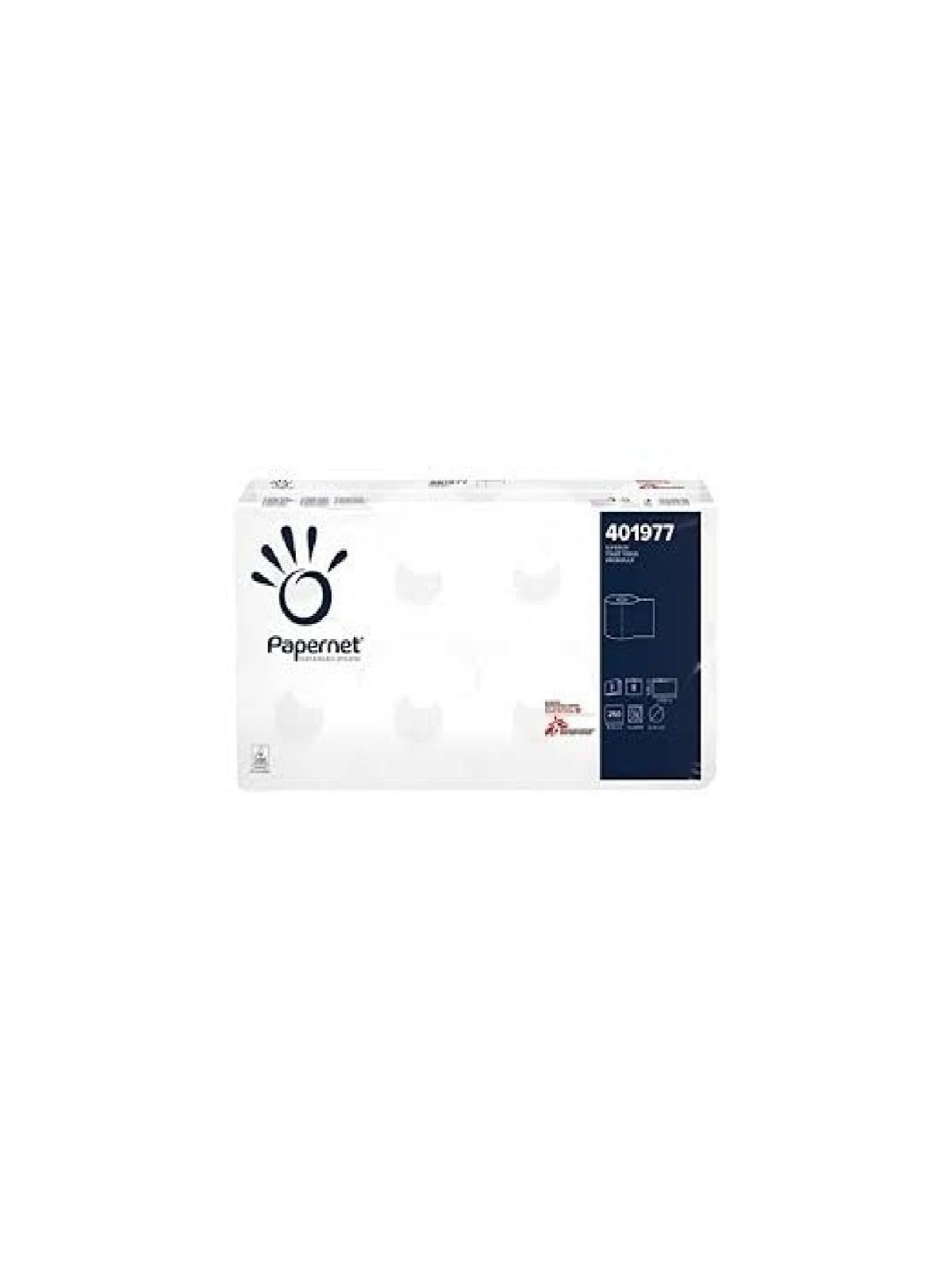 Papier toilette haute qualité 3 épaisseurs label Ecolabel - 250 feuilles - Le lot de 24 rouleaux