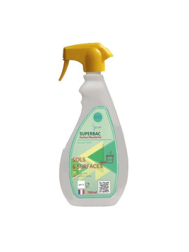 Désinfectant fongicide bactéricide & virucide EN 14476 multi-surfaces - Le pulvérisateur 750 ml