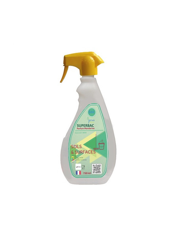 Désinfectant fongicide bactéricide & virucide EN 14476 multi-surfaces - Le pulvérisateur 750 ml