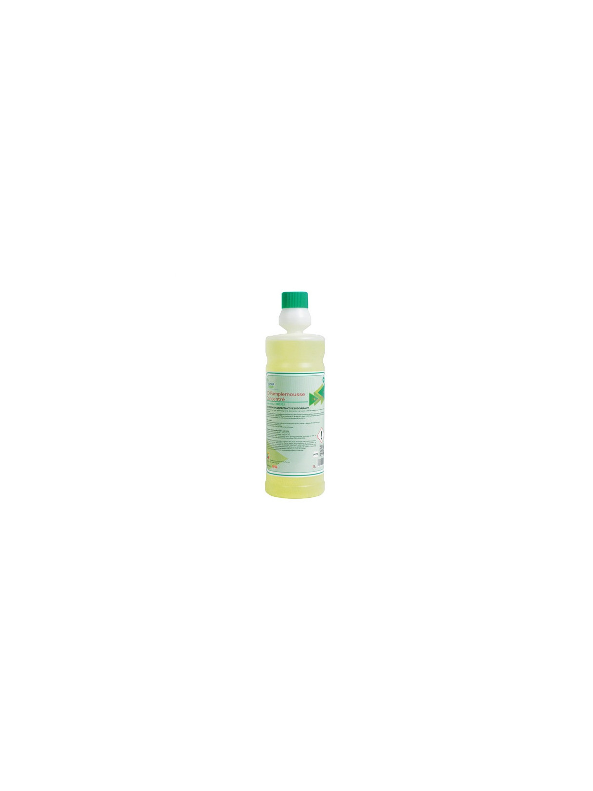 Nettoyant désinfectant 3D sols & surfaces concentré - Le flacon doseur 1L - Pamplemousse