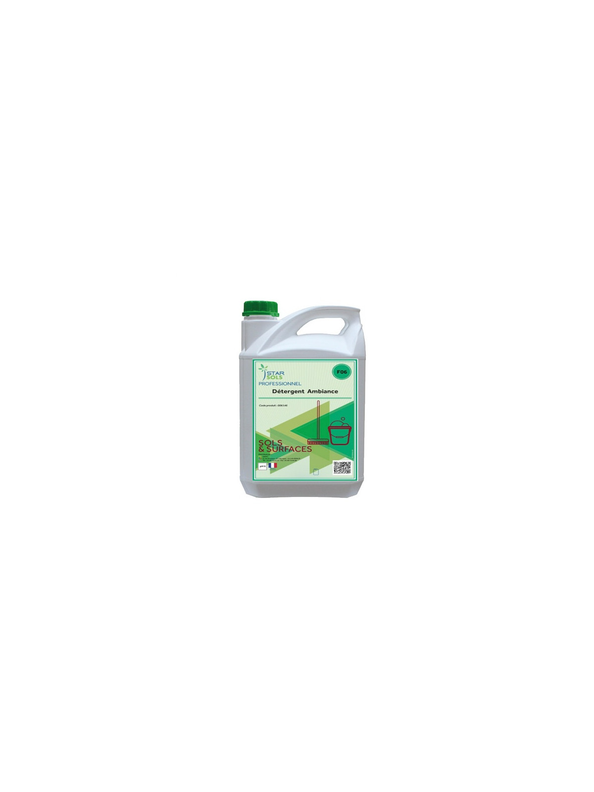 Nettoyant 2D sols & surfaces - Le bidon de 5L - Ambiance
