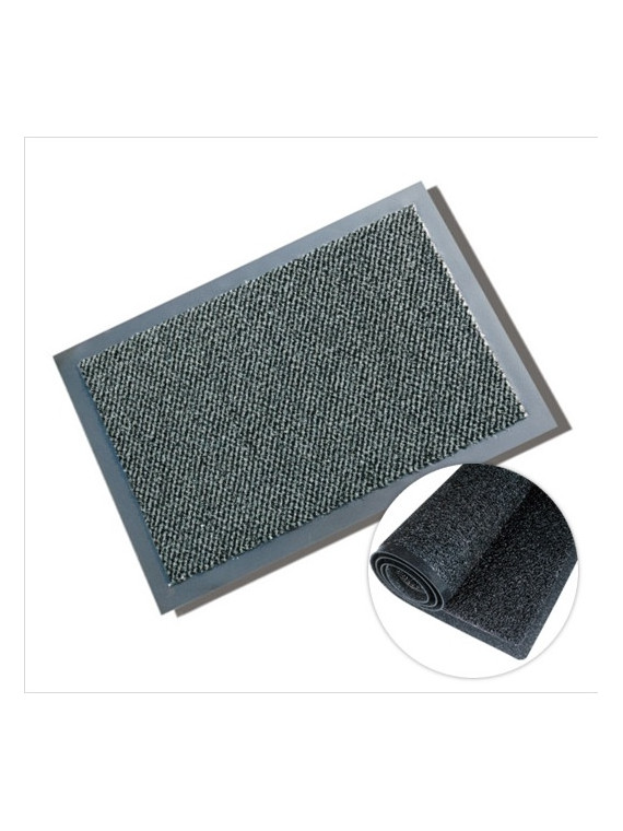Tapis d’accueil anti-salissures - Anthracite - 90 x 150 cm