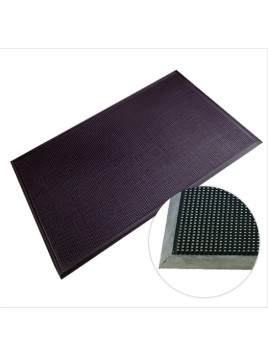 Tapis grattant en caoutchouc à picots - 45 x 78 cm