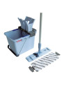 Kit Vileda Ultra Speed (Seau 15l + presse + support + frange microfibres) - Livré sans manche