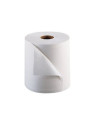 Essuie-mains bobine Ecolabel - 1000 feuilles - Blanche - Le lot de 2