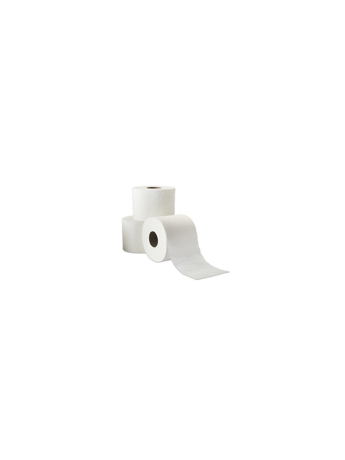 Papier toilette blanc Ecolabel - Le lot de 12 rouleaux
