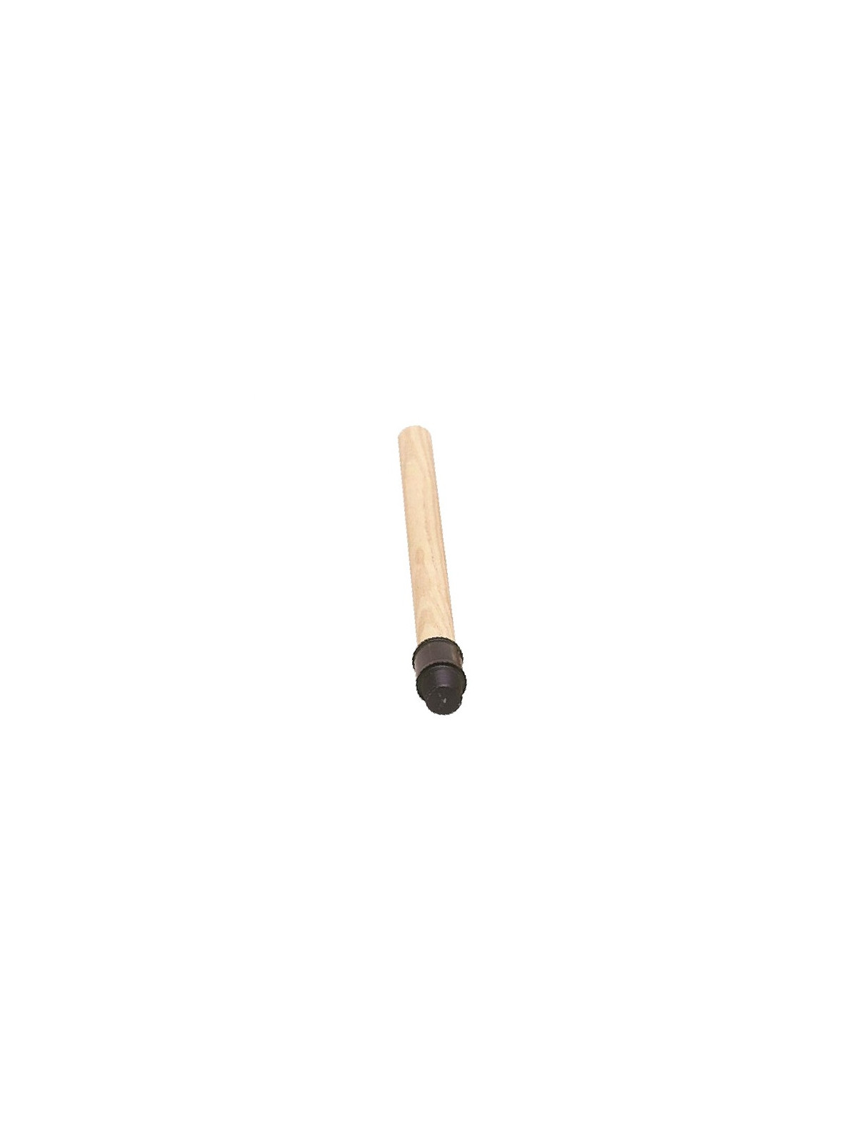 Manche balais bois à vis 130 cm - Brut