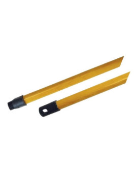 Manche balais bois à vis 130 cm - Vernis