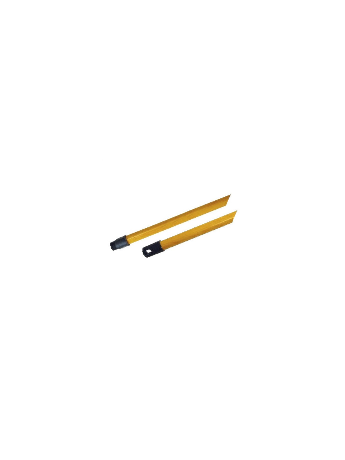 Manche balais bois à vis 130 cm - Vernis